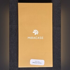 Miracase Gold iPhone 16 Pro Case